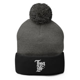 Thug life Pom-Pom Beanie Tupac inspired