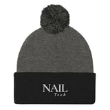 Nail tech Pom-Pom Beanie