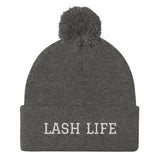 Lash life Pom-Pom Beanie