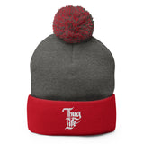 Thug life Pom-Pom Beanie Tupac inspired