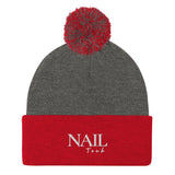 Nail tech Pom-Pom Beanie