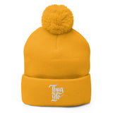 Thug life Pom-Pom Beanie Tupac inspired