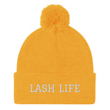 Lash life Pom-Pom Beanie