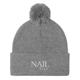 Nail tech Pom-Pom Beanie