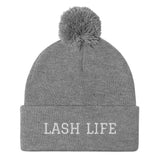 Lash life Pom-Pom Beanie