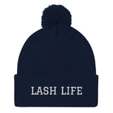 Lash life Pom-Pom Beanie