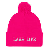 Lash life Pom-Pom Beanie