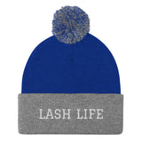 Lash life Pom-Pom Beanie