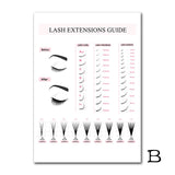 Lash Extensions Guide Poster Makeup Posters And Prints Eyelash Canvas Painting Quotes Wall Art Print Pictures Girls Room Decor