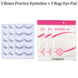 Mannequin Head for Eyelash Extension With Practice False Eyelashes Silicone Mannequin Head  Lash Extension Supplies Kits