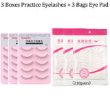 Mannequin Head for Eyelash Extension With Practice False Eyelashes Silicone Mannequin Head  Lash Extension Supplies Kits