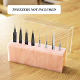 Eyelash Extension Storage Box Tweezers Display Stand Organizer Case Stand Holder Lash Pillow Eyelash Extensions Supplies