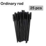 25/50pcs Shiny Disposable Eyelash Brush Applicator Wands Curler Mascara Eyebrow Makeup Tools Spoolers Comb Wands Spoolies Brush