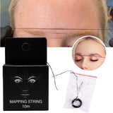 Rotulador para piel de tatuaje de cejas quirúrgico blanco, herramientas, accesorios de Microblading, rotulador de tatuaje, maquillaje permanente, 1 Uds.