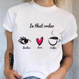 Women 90s Trend Cute Tee Fashion Eye Lashes T-shirt Lady Graphic Top Female T Shirt Cartoon Regular Print Short Sleeve Clothing