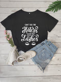 Cant See The Haters Over My Lashes t-shirt Makeup Shirt Artist Eyelashes funny women tee tops TX6045