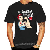 Ropa de hombre Camiseta de hombre Rosie The Riveter Nail Tech. Camiseta Idea de regalo para técnico de uñas Camiseta clásica Camiseta de mujer Camisetas Top