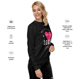 Loves lashes  Unisex Premium Sweatshirt