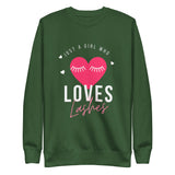 Loves lashes  Unisex Premium Sweatshirt