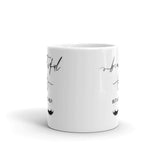 Beautiful AF  White glossy mug