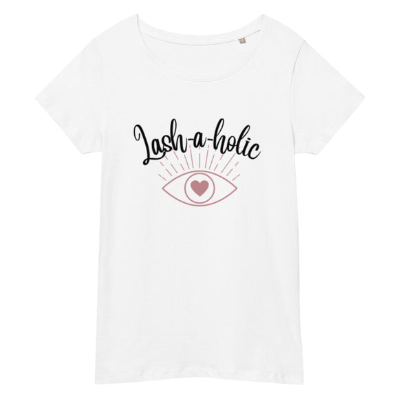 Lashaholic Women’s basic organic t-shirt