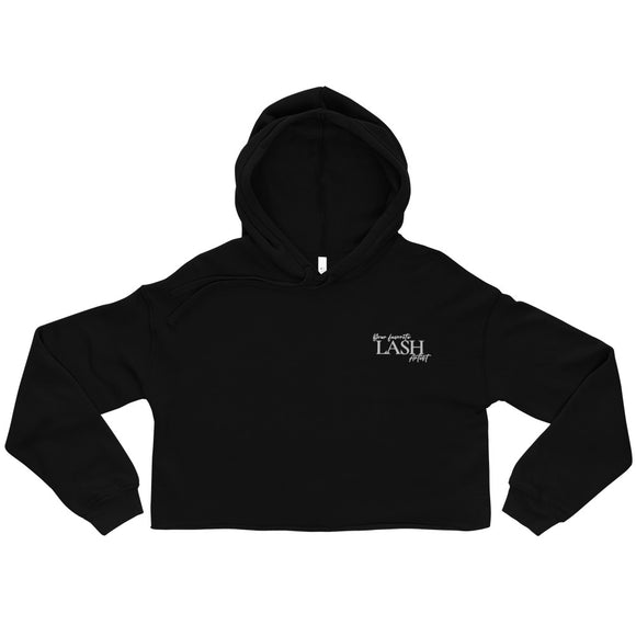 Your favorite lash artist Crop Hoodie