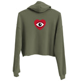 Your favorite lash artist Crop Hoodie