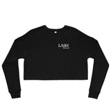 Lash artist Crop Sweatshirt heart eye back