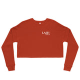 Lash artist Crop Sweatshirt heart eye back