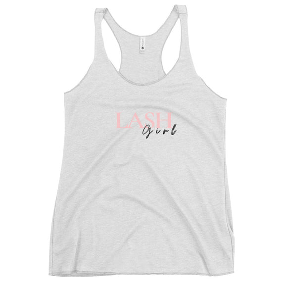 Lash girl Women's Racerback Tank lash tech